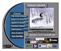 Video player desing for elocal with customer branding
